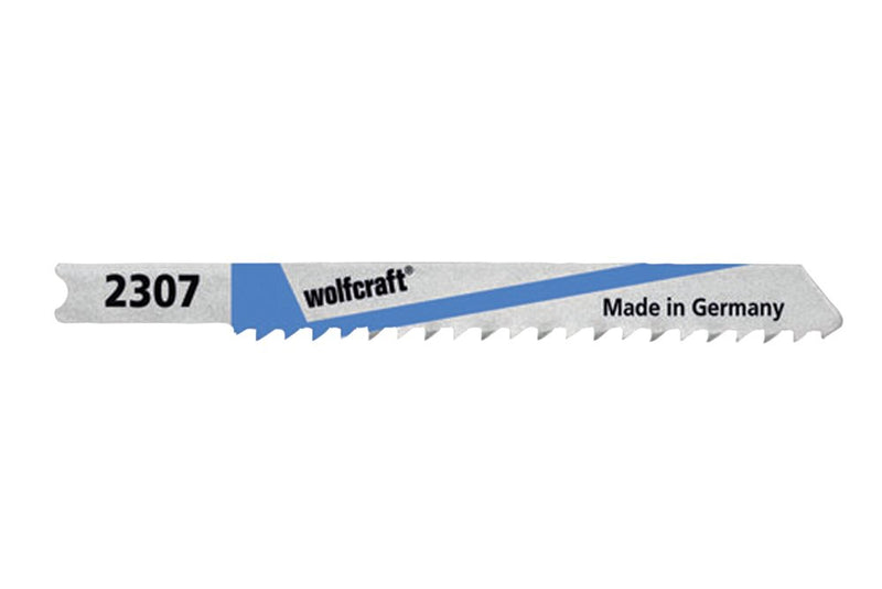 Wolfcraft 2307000 - Stichsägeblatt - Aluminium - Stahl - Hochgeschwindigkeitsstahl (HSS) - Blau - Edelstahl - 6,1 cm - 3 mm