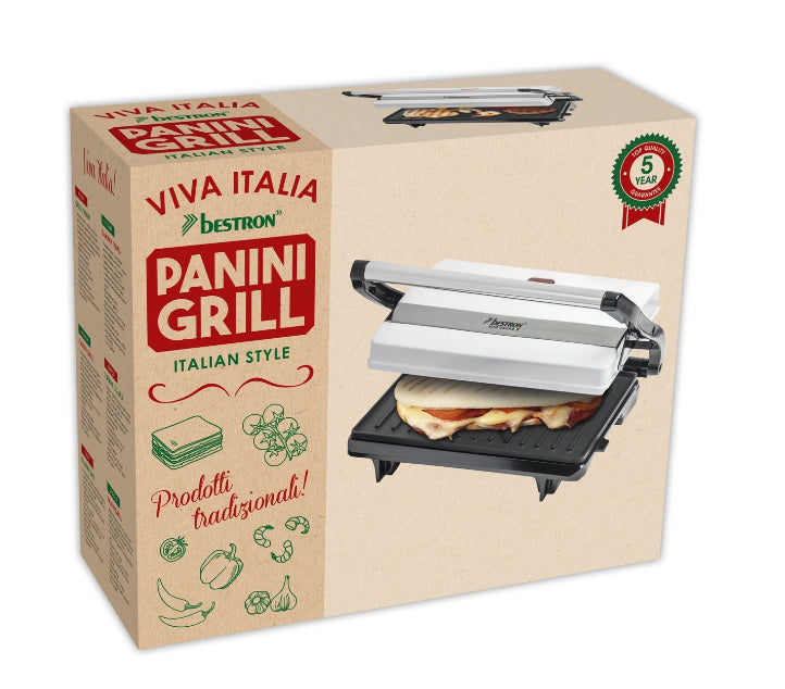 Bestron Viva Italia APM123W - Panini-Maker / Grill
