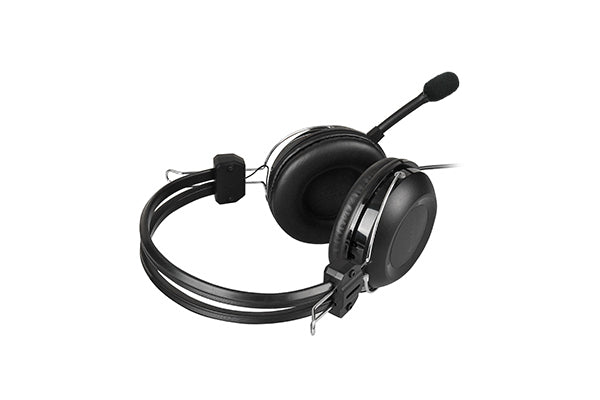 A4tech HU-35 - Kopfhörer - Kopfband - Schwarz - Binaural - 2 m - Verkabelt