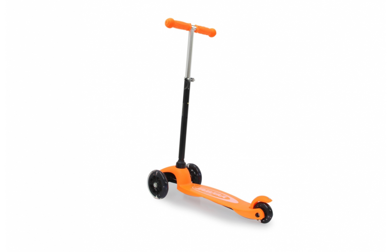 JAMARA KickLight Scooter orange - Kinder - Dreiradroller - Schwarz - Orange - Beide Geschlechter - Asphalt - 50 kg