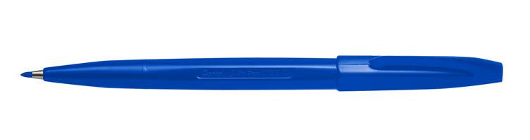 Pentel Sign Pen - Blau - Fein - Blau - Tinte auf Wasserbasis - 2 mm - 12 Stück(e)