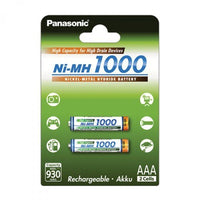 Panasonic High Capacity BK-4HGAE/2BE - Batterie 2 x AAA - NiMH - (wiederaufladbar)