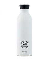24Bottles Urban Bottle - 500 ml - Tägliche Nutzung - Weiß - Edelstahl - Ice White - Schraubdeckel