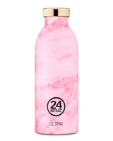 24Bottles Clima Bottle Pink Marble - 0,85 l - Pink - Edelstahl - 12 h - 24 h - 8,4 cm