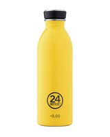 24Bottles Urban Bottle - 500 ml - Tägliche Nutzung - Gelb - Edelstahl - Taxi Yellow - Schraubdeckel