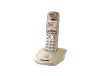 Panasonic KX-TG2511 - DECT-Telefon - Kabelloses Mobilteil - Freisprecheinrichtung - 50 Eintragungen - Anrufer-Identifikation - Beige