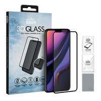 Eiger 3D GLASS - Klare Bildschirmschutzfolie - Handy/Smartphone - Apple - iPhone 11 Pro Max - Apple iPhone XS Max - Staubresistent - Schwarz - Transparent