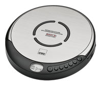 Clatronic CDP 7001 - MP3 - CD-R - CD-RW - Tragbarer CD-Player - Schwarz - Silber - 100 s - 1 Disks