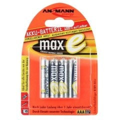 Ansmann maxE - Batterie 4 x AAA - NiMH - (wiederaufladbar)