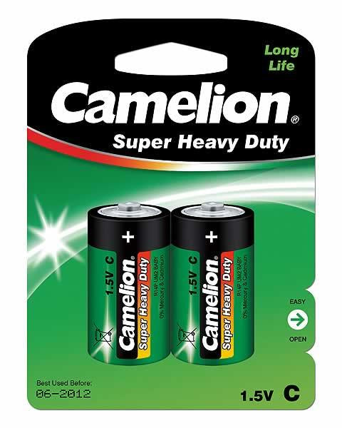 Camelion R14P-BP2G - Einwegbatterie - C - Zink-Karbon - 1,2 V - 2 Stück(e) - 84 x 27 x 114 mm