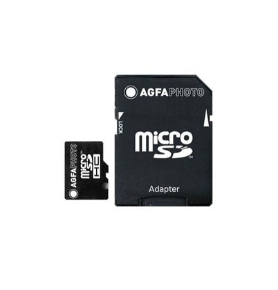 AgfaPhoto Flash-Speicherkarte (microSDHC/SD-Adapter inbegriffen)