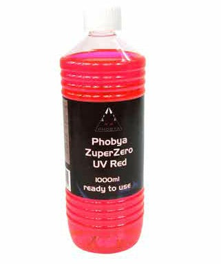 Phobya ZuperZero UV Red 1000ml - Rot