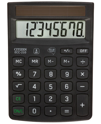 Citizen ECC-210 - Desktop-Taschenrechner - 8 Stellen