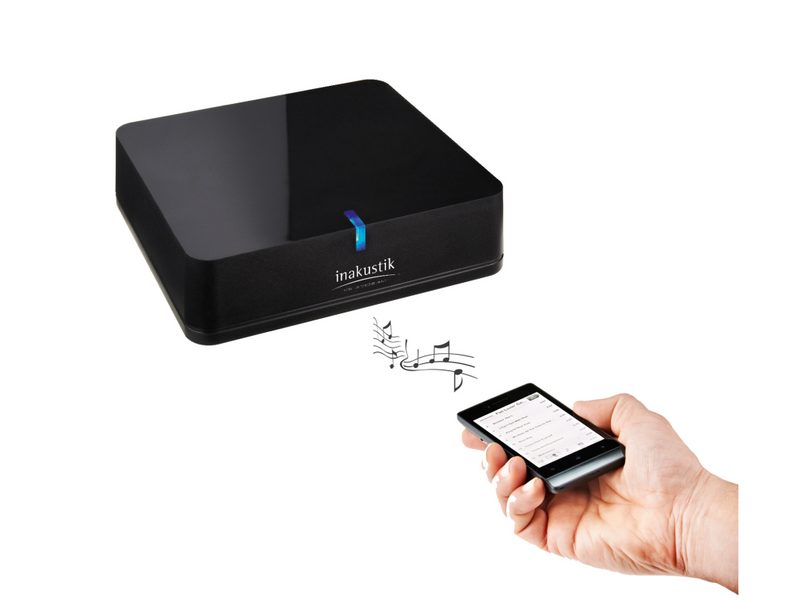 in-akustik Premium Bluetooth Audio Receiver - Kabelloser Bluetooth-Audioempfänger für Handy