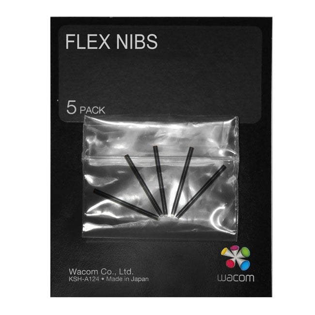 Wacom Flex Pen Nibs for Intuos4 - Digitale Stiftspitze (Packung mit 5)