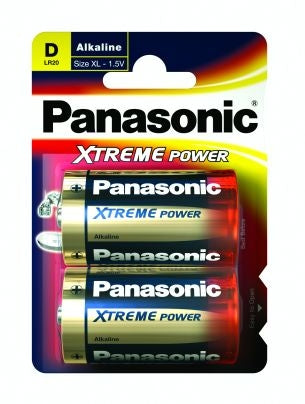 Panasonic Xtreme Power LR20X/2BP - Batterie 2 x D