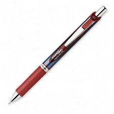 Pentel Energel XM Klick - Anklippbarer versenkbarer Stift - Rot - Rot - 0,7 mm - Beidhändig - 12 Stück(e)