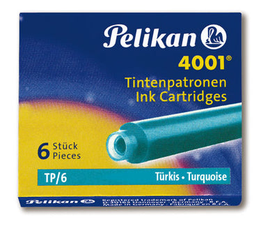 Pelikan TP/6 - Türkis - Türkis - Füllfederhalter - 6 Stück(e)