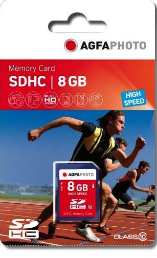 AgfaPhoto Flash-Speicherkarte - 8 GB - Class 10
