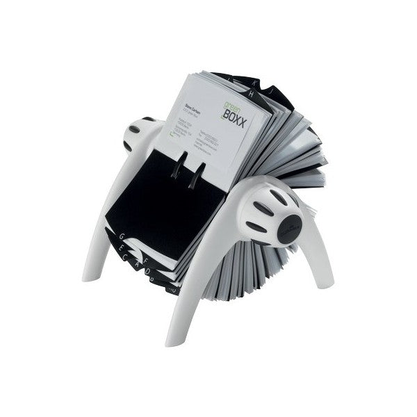 Durable Visifix Flip - 200 Taschen - Weiß - Kunststoff - 400 Karten - 185 mm - 215 mm