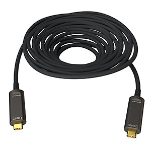 Kindermann USB 3.2Gen2 AOC Kabel USB-C St./St. 5m - Kabel - Digital/Daten