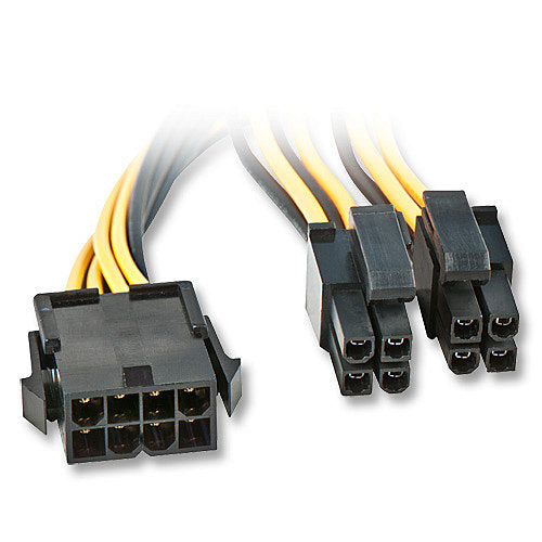 Lindy Stromkabel - 4 PIN ATX12V (W) zu 8-poliger PCIe Power (M)