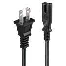 Lindy Stromkabel - IEC 60320 C7 bis NEMA 1-15 (M)