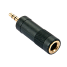 Lindy Audio-Adapter - Stereo-Stecker (W) bis Stereo Mini-Klinkenstecker (M)