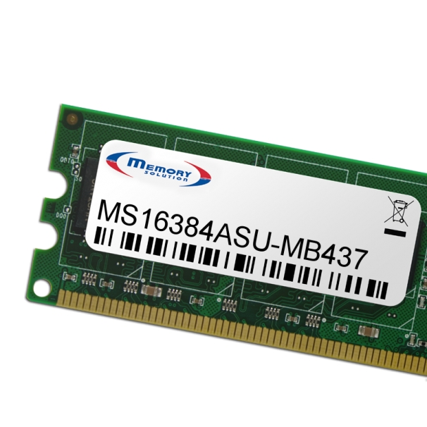 Memorysolution 16GB ASUS TUF X299, ROG X299, Prime X299 series