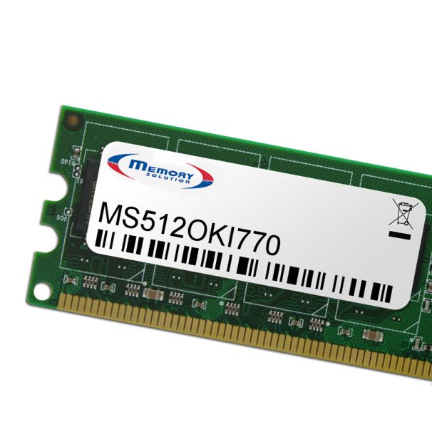 Memorysolution SDRAM - Modul - 512 MB - DIMM, 168-polig