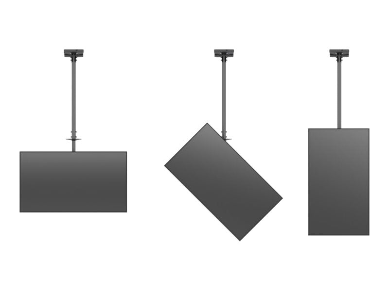 Hagor Multibrackets M Public Ceilingmount Medium Back to Back - Befestigungskit (Deckenplatte, Neigungsdeckenmontage, VESA-Adapter)