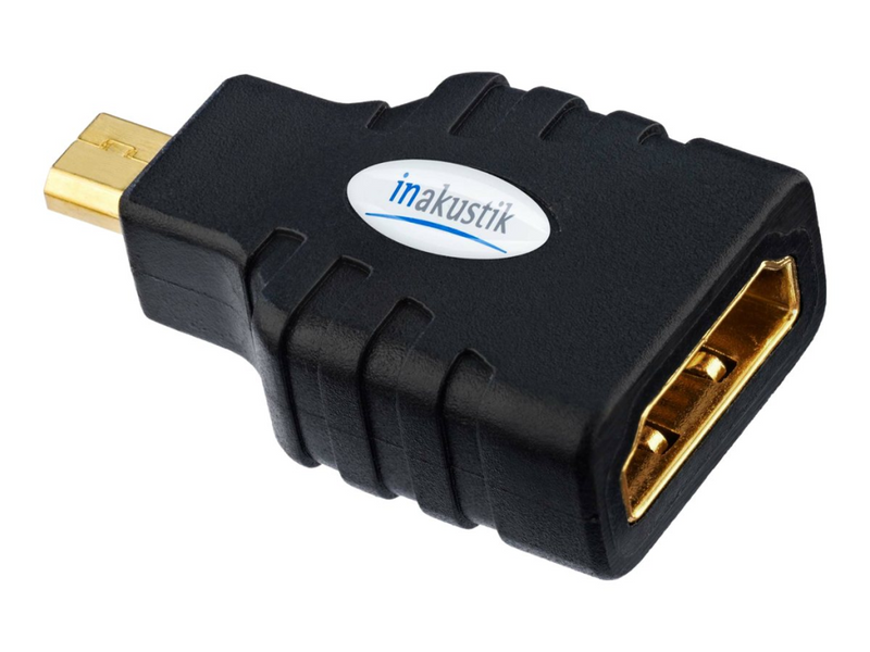 in-akustik Premium HDMI Micro Adapter - HDMI-Adapter