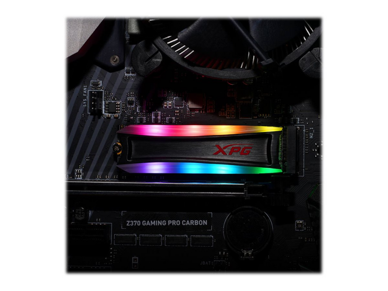 ADATA XPG Spectrix S40G RGB - SSD - 256 GB - intern - M.2 2280 - PCIe 3.0 x4 (NVMe)