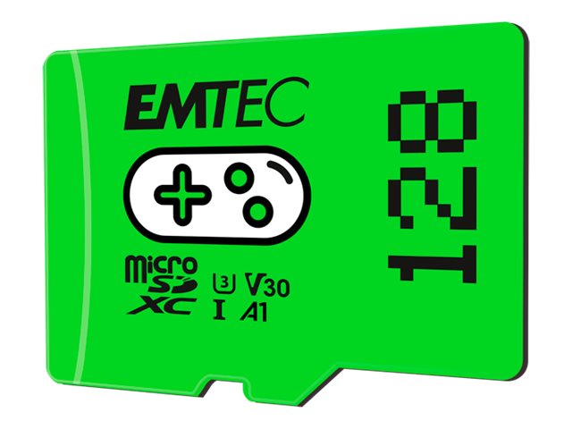 EMTEC Gaming - Flash-Speicherkarte - 128 GB - A1 / Video Class V30 / UHS-I U3