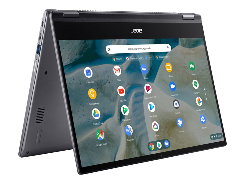 Acer Chromebook Spin 514 CP514-1W-R72H - Flip-Design - AMD Athlon Silver 3050C / 2.3 GHz - Chrome OS - Radeon Graphics - 4 GB RAM - 64 GB eMMC - 35.6 cm (14")