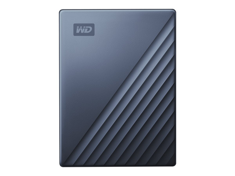 WD My Passport Ultra WDBFTM0040BBL - Festplatte - verschlüsselt - 4 TB - extern (tragbar)