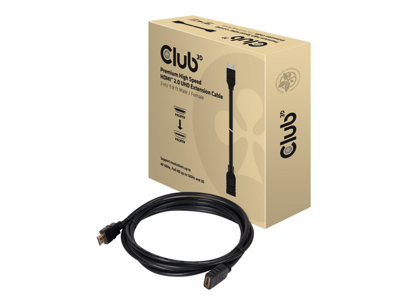 Club 3D CAC-1321 - HDMI-Verlängerungskabel - HDMI (M)