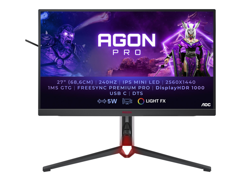 AOC Gaming AG274QZM - AGON Series - LED-Monitor - Gaming - 68.6 cm (27")