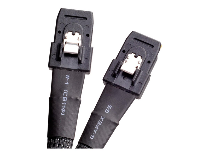 SilverStone CPS02 - SATA- / SAS-Kabel - mit Sidebands - SAS 12Gbit/s - 4-Lane - Mini SAS (SFF-8087)