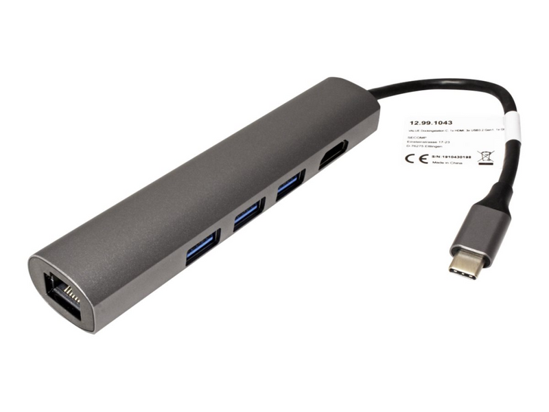 VALUE Dockingstation - USB-C - HDMI