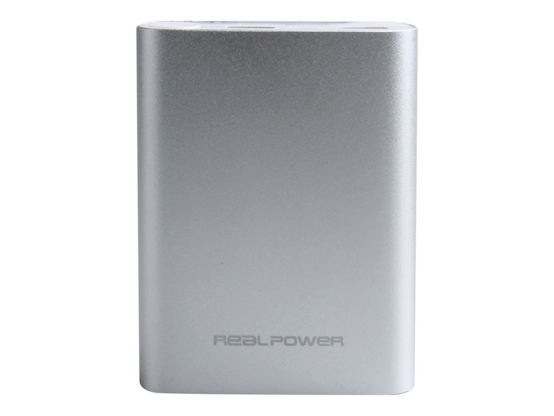 Ultron Realpower PB-12000C - Powerbank - 12000 mAh - 3 A - QC - 3 Ausgabeanschlussstellen (USB, USB-C)