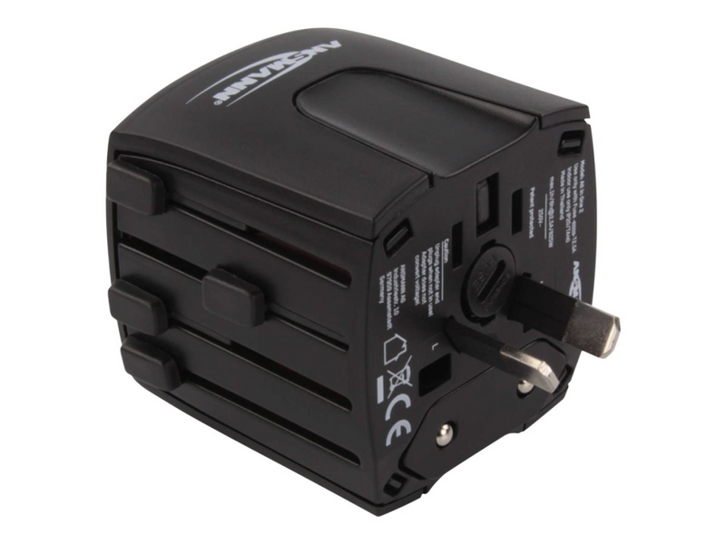 Ansmann Travel plug All in One 2 - Adapter für Power Connector