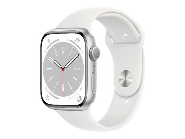 Apple Watch Series 8 (GPS) - 45 mm - Aluminium, Silber