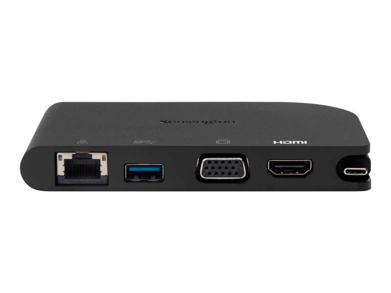 Kensington SD1500 USB-C Mobile Dock - 4K HDMI or HD VGA -Windows/Chrome/Mac
