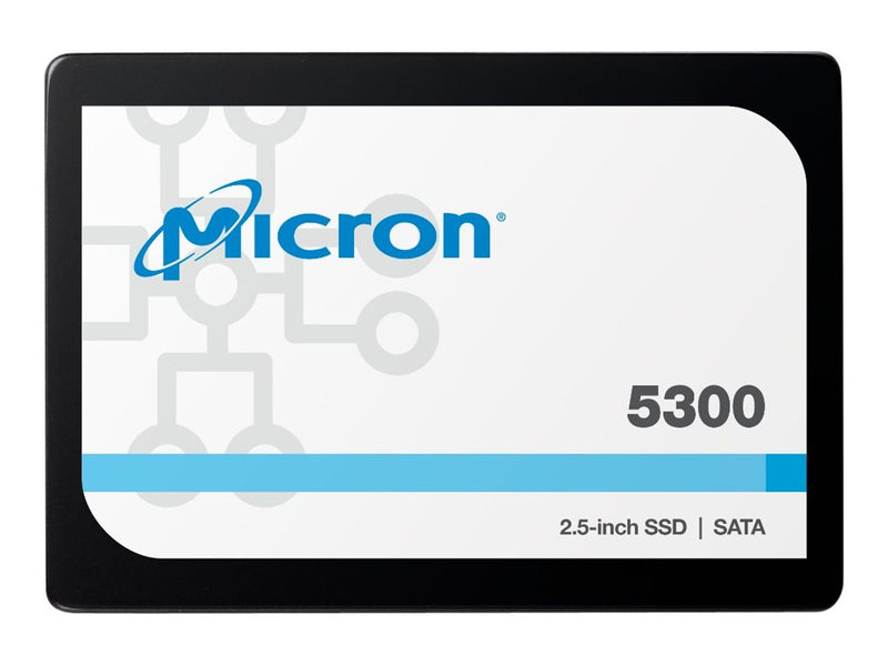 Micron 5300 PRO - SSD - verschlüsselt - 7.68 TB - intern - 2.5" (6.4 cm)