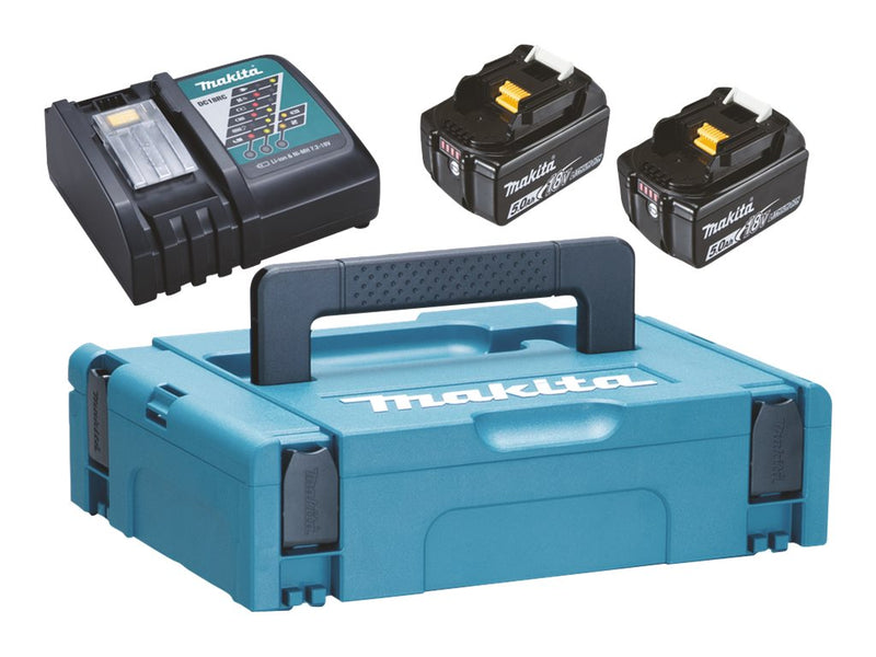 Makita PowerPack LXT - Batterieladegerät + Batterie 2 x