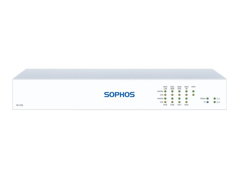 Sophos SG 125 - Rev 3 - Sicherheitsgerät - mit 3 Jahre TotalProtect