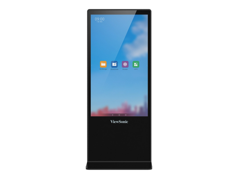 ViewSonic EP5542T - 140 cm (55") Diagonalklasse ePoster Series LCD-Display mit LED-Hintergrundbeleuchtung - interaktive Digital Signage - mit Integrierter Media-Player und Touchscreen (Multi-Touch)