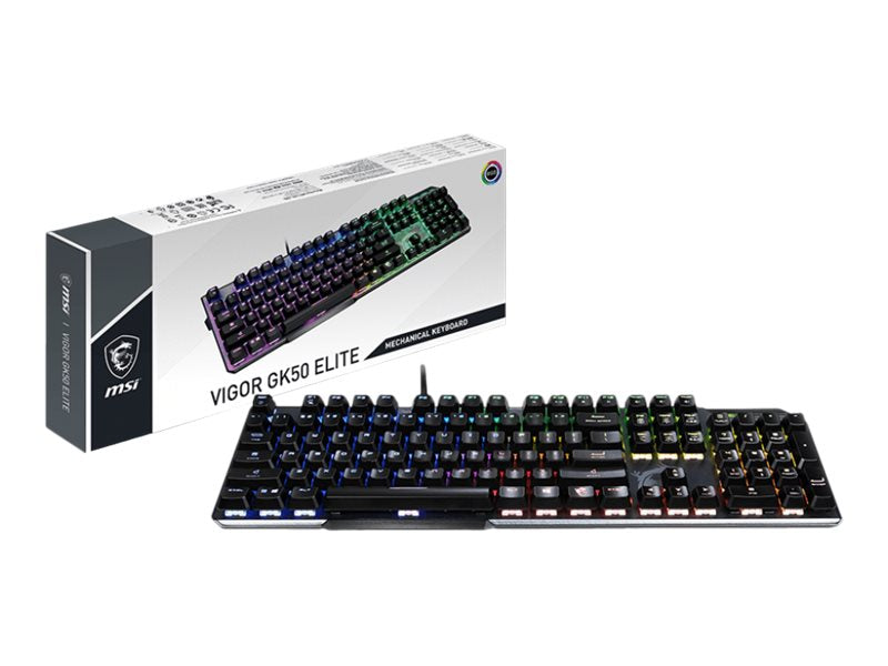 MSI Vigor GK50 Elite - Tastatur - Hintergrundbeleuchtung
