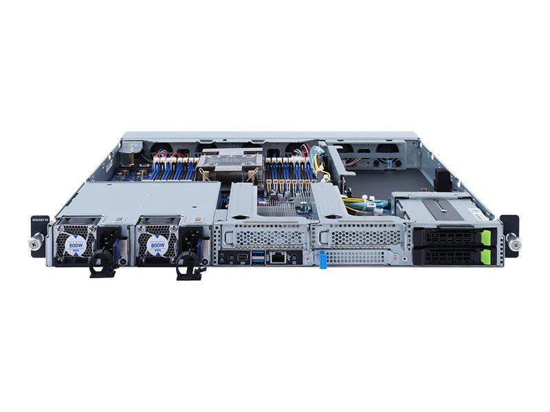 Gigabyte E162-220 (rev. 100) - Server - Rack-Montage - 1U - 1-Weg - keine CPU - RAM 0 GB - SATA - Hot-Swap 6.4 cm (2.5")